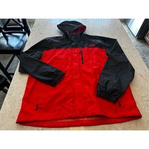 The North Face DryVent Windbreaker Jacket Red Black Men’s Sz XXL